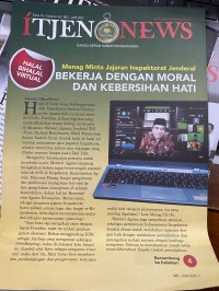 Itjen News Edisi 75 Volume VII Mei-Juni 2020