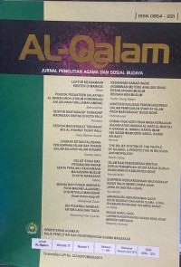 Jurnal Al-Qalam Volume 17 Nomor 1, Januari-Juni 2011