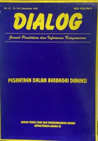 Jurnal Dialog Nomor 47 Tahun XXI, November 1997