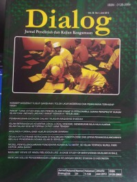 Jurnal Dialog Volume 36 Nomor 1, Juni 2013