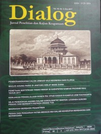 Jurnal Dialog Volume 40 Nomor 2, Desember 2017