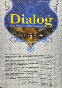 Jurnal Dialog Volume 42 Nomor 1, Juni 2019