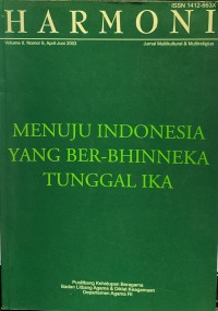 Jurnal Harmoni Volume II, Nomor 6, April-Juni 2003