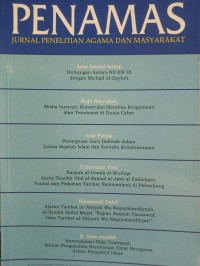 Jurnal Penamas Volume XXIV Nomor 3, Tahun 2011