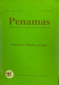 Jurnal Penamas Nomor 40 Tahun XII, Tahun 2001