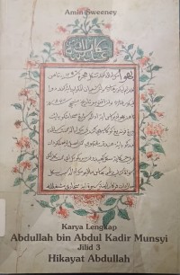 Karya Lengkap Abdullah Bin Abdul Kadir Munsyi Jilid 3
