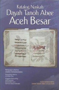 Katalog Naskah Dayah Tanoh Abee Aceh Besar