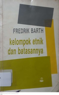 Kelompok Etnik dan Batasannya