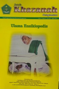 Khazanah Edisi I Tahun V, Januari - April 2013