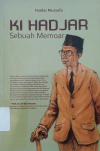 Ki Hadjar: Sebuah Memoar