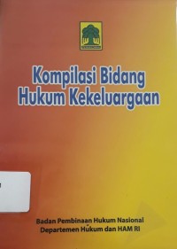 Kompilasi Bidang Hukum Kekeluargaan