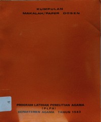 Kumpulan Makalah / Paper Dosen