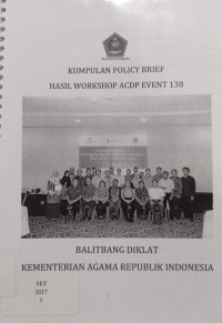 Kumpulan Policy Brief Hasil Workshop ACDP Event 138