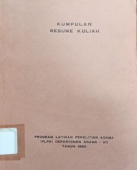 Kumpulan Resume Kuliah