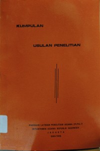 Kumpulan Usulan Penelitian