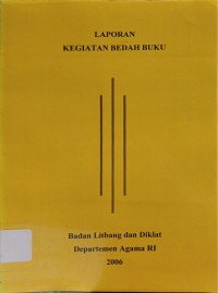 Laporan Kegiatan Bedah Buku