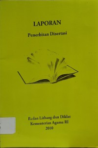 Laporan Penerbitan Disertasi