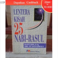 Lentera Kisah 25 Nabi Rasul