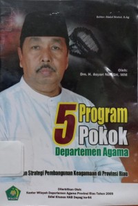 Lima Program Pokok Departemen Agama