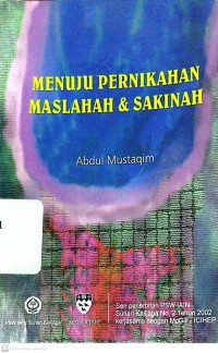 Menuju Pernikahan Maslahah dan Sakinah