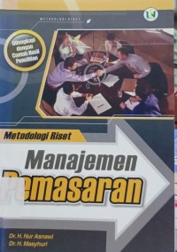 Metodologi Riset Manajemen Pemasaran