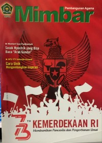Mimbar Pembangunan Agama Nomor 08 Tahun XXXXII, 2018