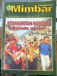 Mimbar Pengembangan Agama Nomor 176, Mei 2001