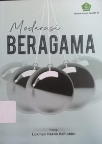 Moderasi Beragama