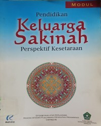 Modul : Pendidikan Keluarga Sakinah Perspektif Kesetaraan