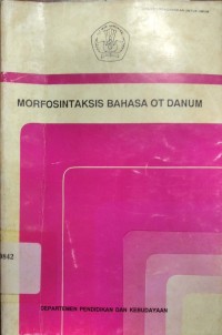 Morfosintaksis Bahasa Ot Danum