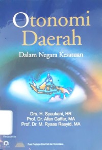 Otonomi Daerah Dalam Negara Kesatuan