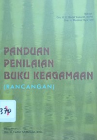 Panduan Penilaian Buku Keagamaan : Rancangan