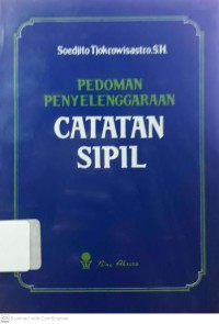 Pedoman Penyelenggaraan Catatan Sipil