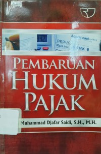 Pembaruan Hukum Pajak