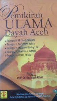 Pemikiran Ulama Dayah Aceh