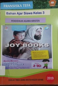 Pendidikan Agama Kristen Bahan Siswa Kelas 3