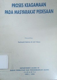 Proses Keagamaan pada Masyarakat Pedesaan