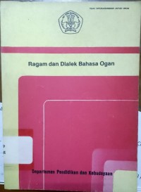 Ragam dan Dialek Bahasa Ogan