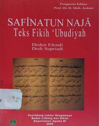 Safinatun Naja : Teks Fikih 'Ubudiyah