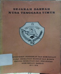 Sejarah Daerah Nusa Tenggara Timur