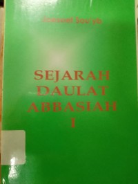 Sejarah Daulat Abbasiah I