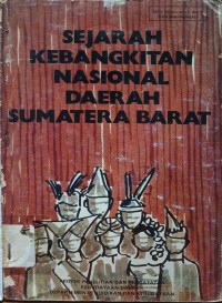 Sejarah Kebangkitan Nasional Daerah Sumatera Barat