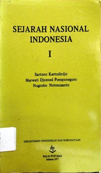 Sejarah Nasional Indonesia Jilid I