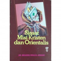 Siasat Misi Kristen dan Orientalis