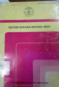 Sistem Sapaan Bahasa Iban