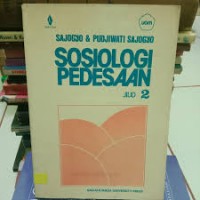 Sosiologi Pedesaan Jilid 2