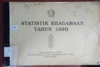 Statistik Keagamaan Tahun 1990