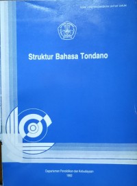 Struktur Bahasa Tondano