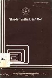 Struktur Sastra Lisan Mori