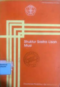 Struktur Sastra Lisan Musi